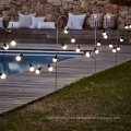 Outdoor Waterproof Garden Party Christmas plastic S14 bulb linkable led string light for holiday decorations